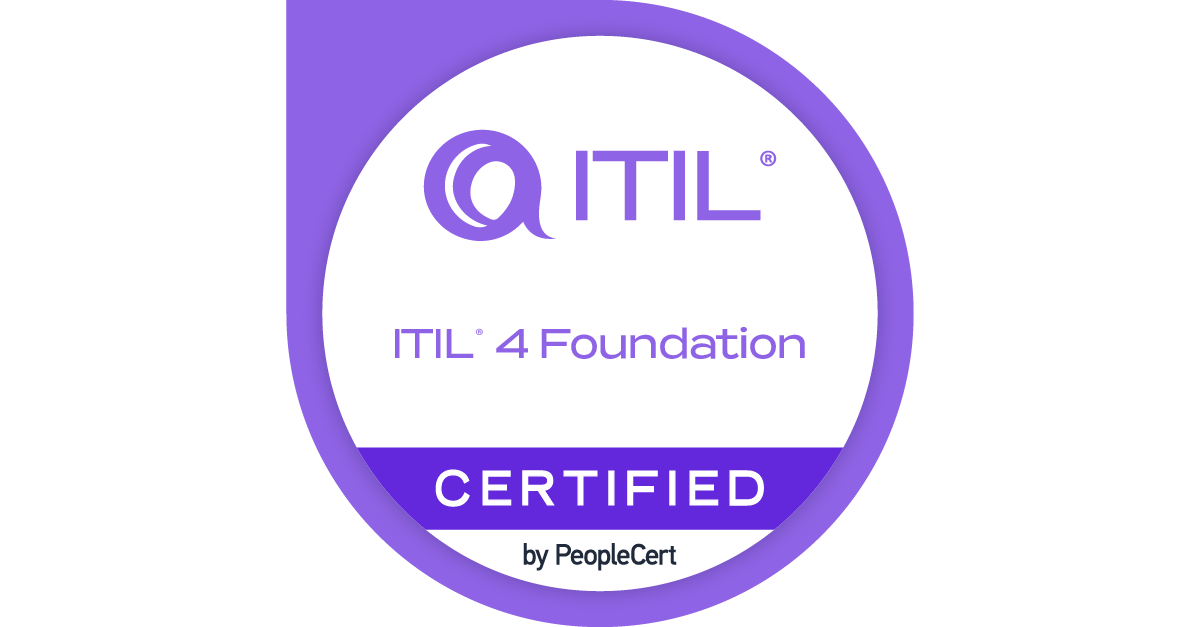 ITIL 4 Foundation